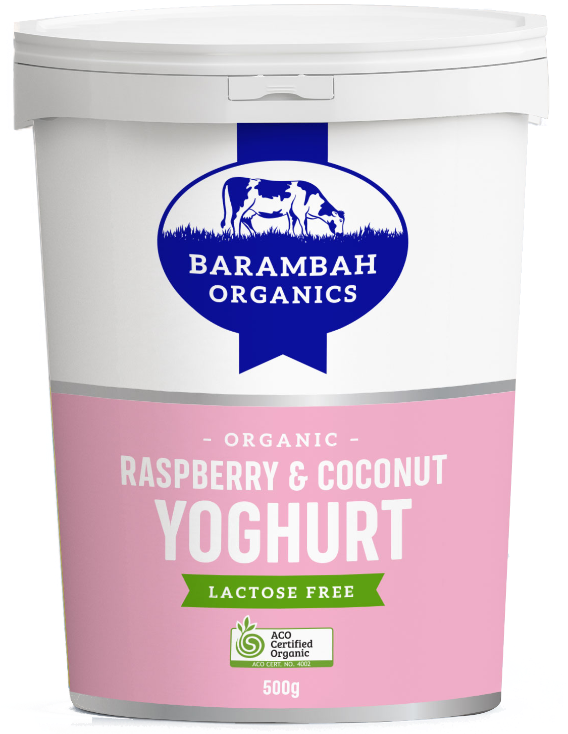 Raspberry & Coconut Yoghurt