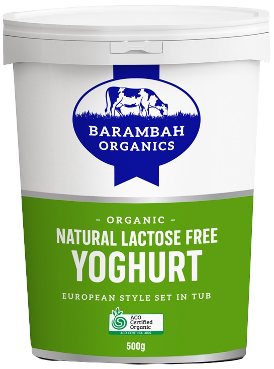 Natural Lactose Free Yoghurt