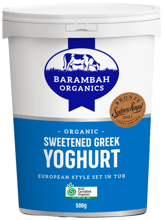 Sweetened Greek Yoghurt
